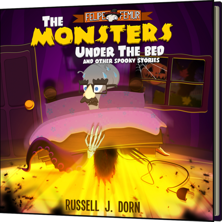 Monster under. СПУКИ стори. Spooky story for Kids. The Monster under.